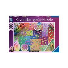 Ravensburger 3000 db-os puzzle - Karen Rainbow Puzzles (17471) puzzle, kirakós