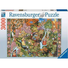 Ravensburger 3000 db-os Puzzle - Napjelek Kertje (17135) (171354) puzzle, kirakós