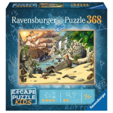 Ravensburger 368 db-os Escape KIDS puzzle - Kalózok Veszedelme (12956) puzzle, kirakós
