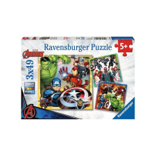 Ravensburger 3 x 49 db-os puzzle - Avengers - Bosszúállók (08040) puzzle, kirakós