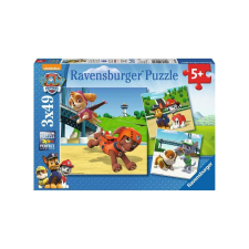 Ravensburger 3 x 49 db-os puzzle - Mancs őrjárat (09239) puzzle, kirakós