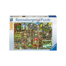 Ravensburger 5000 db-os puzzle - Szeszélyes város - Colin Thompson (17430) puzzle, kirakós