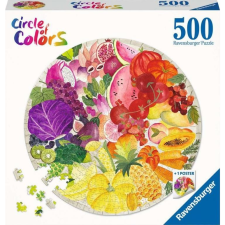 Ravensburger 500 db-os kör Puzzle - Gyümölcs és Zöldség 17169 (473310) puzzle, kirakós