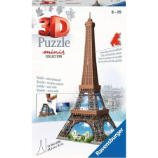 Ravensburger 54 db-os 3D Puzzle - Mini Eiffel torony (12536) (RAP 125364) puzzle, kirakós