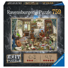 Ravensburger 759 db-os Exit puzzle - A művész (16782) puzzle, kirakós