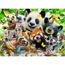 Ravensburger állati szelfi XXL 300 darabos puzzle puzzle, kirakós