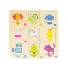 Ravensburger Állatok fa keretes 9 darabos puzzle