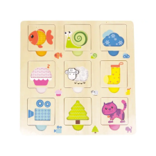 Ravensburger Állatok fa keretes 9 darabos puzzle puzzle, kirakós