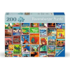 Ravensburger Bélyegek 200 darabos puzzle (4005555013716)