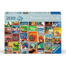 Ravensburger Bélyegek 200 darabos puzzle (4005555013716) puzzle, kirakós