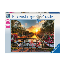 Ravensburger Biciklik Amsterdamban - 1000 darabos puzzle (19606 7) puzzle, kirakós