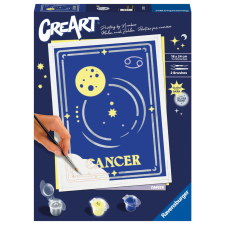 Ravensburger CreArt Rák Horoszkóp Számfestő készlet (23733) kreatív és készségfejlesztő