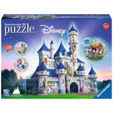 Ravensburger Disney Kastély 216 darabos 3D Puzzle (125876) puzzle, kirakós
