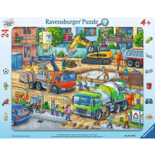 Ravensburger Építkezési helyszín Ravensburger puzzle 24 darabos puzzle, kirakós