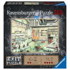 Ravensburger Exit Laboratórium - 368 darabos puzzle puzzle, kirakós