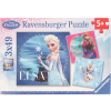 Ravensburger : Jégvarázs 3 x 49 darabos puzzle