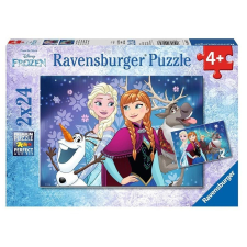  Ravensburger: Jégvarázs északi fény 2 x 24 darabos puzzle (09124) puzzle, kirakós