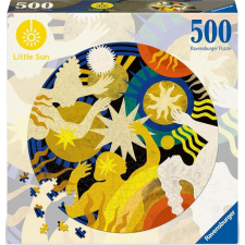 Ravensburger Kerek puzzle Little Sun: 500 darabbal való bevonás puzzle, kirakós