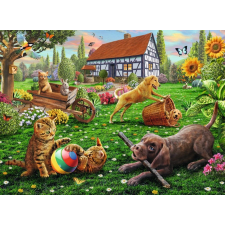  Ravensburger kert játéka XXL puzzle 200 darabos puzzle, kirakós