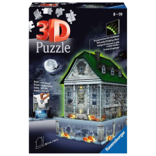 Ravensburger Kísértetház éjjel - 216 darabos 3D LED-es puzzle puzzle, kirakós