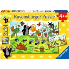  Ravensburger Kisvakond a kertben 2 x 24 db puzzle puzzle, kirakós