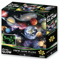 Ravensburger Naprendszer neon puzzle, 100 darabos puzzle, kirakós