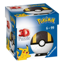 Ravensburger Pokemon fekete labda - 3D puzzle - Ravensburger puzzle, kirakós