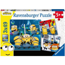 Ravensburger puzzle 050826 Mimoni 2 3x49 darab (4005556050826) puzzle, kirakós