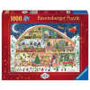 Ravensburger Puzzle 1000 db - A Mikulás mhelye  Ajánlott 10-99 éves korig unisex (14119)