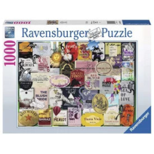  Ravensburger: Puzzle 1000 db - Borcímkék puzzle, kirakós