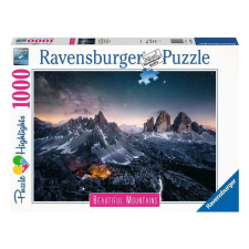  Ravensburger Puzzle 1000 db - Drei Zinnen, Dolomitok (93726) puzzle, kirakós