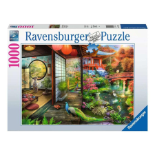  Ravensburger Puzzle 1000 db - Japán kert, teaház (99946) puzzle, kirakós