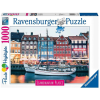 Ravensburger Puzzle 1000 db - Koppenhága, Dánia  Ajánlott 10-99 éves korig unisex (70461)