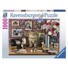  Ravensburger Puzzle 1000 db - Macskáim (59468) puzzle, kirakós