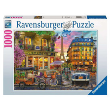 Ravensburger Puzzle 1000 db - Párizs reggel puzzle, kirakós