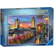 Ravensburger Puzzle 1000 db - Tower Bridge naplementében puzzle, kirakós
