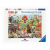 Ravensburger Puzzle 1000 db - Tündéri utcák