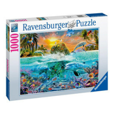 Ravensburger Puzzle 1000 db - Vízalatti sziget puzzle, kirakós