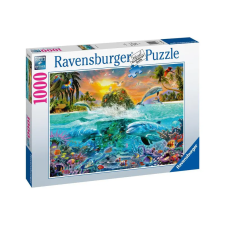  Ravensburger Puzzle 1000 db - Vízalatti sziget puzzle, kirakós