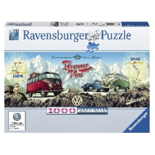 Ravensburger : Puzzle 1000 db - VW kisbuszok - puzzle puzzle, kirakós