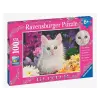 Ravensburger Puzzle 100 db - Csillámcicák