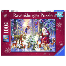  Ravensburger: Puzzle 100 db - Erdei karácsony puzzle, kirakós