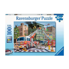  Ravensburger Puzzle 100 db - Tűzoltóautó puzzle, kirakós
