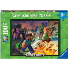 Ravensburger Puzzle 133338 Minecraft: Minecraft szörnyek 100 db puzzle, kirakós