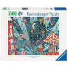 Ravensburger Puzzle 1500 db - Köszöntünk a cirkuszban  Ajánlott 10-99 éves korig unisex (12267)