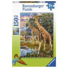 Ravensburger : Puzzle 150 db - Színes szavanna puzzle, kirakós