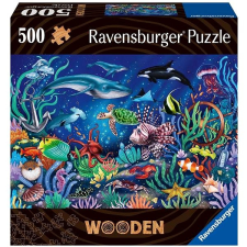 Ravensburger Puzzle 175154 Fa puzzle Tenger alatti világ 500 darab puzzle, kirakós