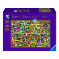 Ravensburger Puzzle 18 000 db - Varázslatos könyves szekrény puzzle, kirakós