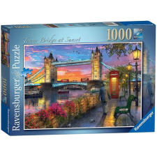  Ravensburger: Puzzle 1 000 db - Tower Bridge naplementében puzzle, kirakós