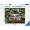 Ravensburger Puzzle 2000 db - A boszorkány kedvencei  Ajánlott 14-99 éves korig unisex (15436)